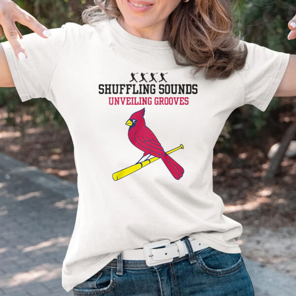 Shuffling Sounds Unveilling Grooves T-Shirts