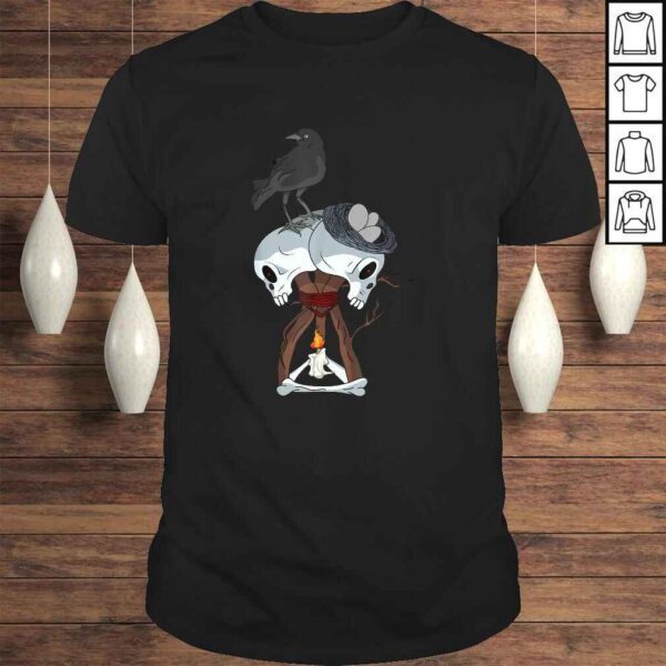 Skull hex Crow video game Shirt