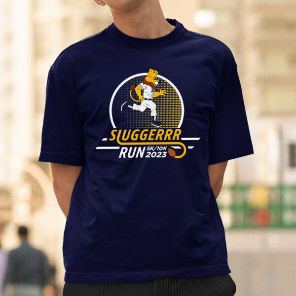 Sluggerrr Run 5k 10k 2023 T-Shirtt