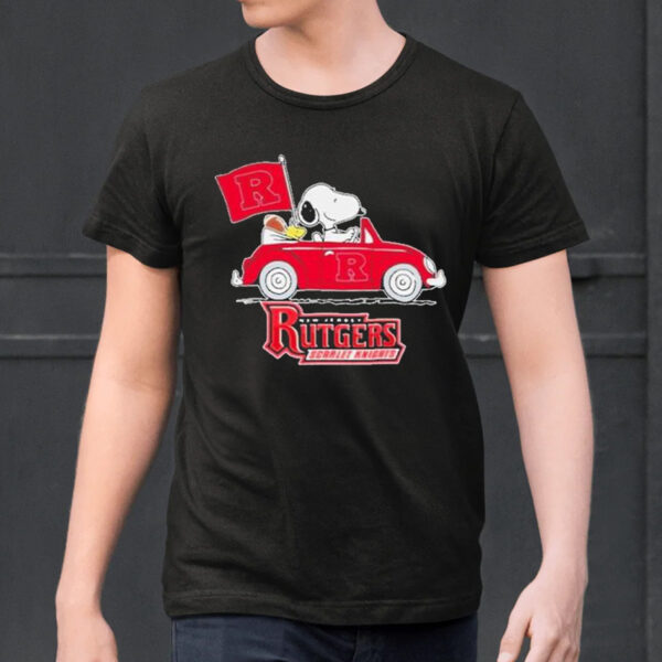 Snoopy Rutgers Scarlet Knights 2023 Shirts