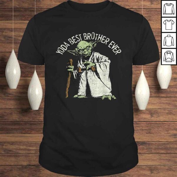 Star Wars Yoda Best Brother Ever PortraiShirt