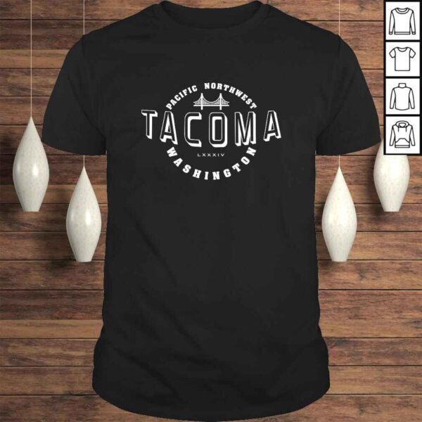 Tacoma WA Shirt - PNW Narrows Bridge Tee - 253 Shirt