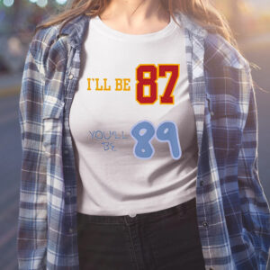 Taylor Swift And Travis Kelce Shirt 87 And 1989 Shirts