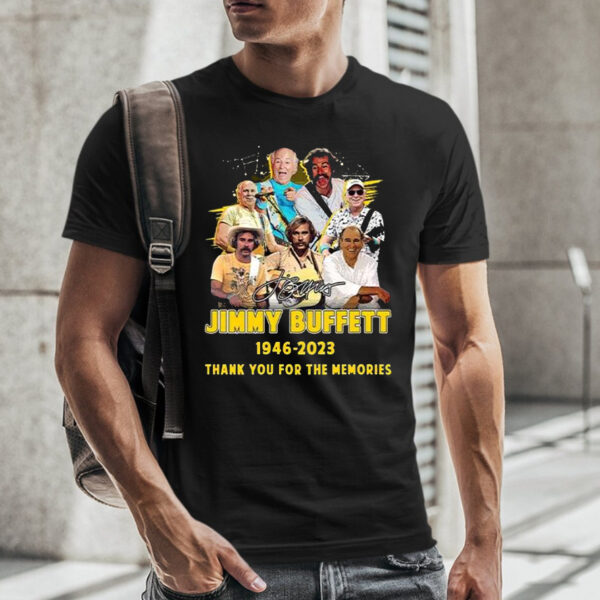 Thank You For The Memories Jimmy Buffett 1946-2023 T-Shirt