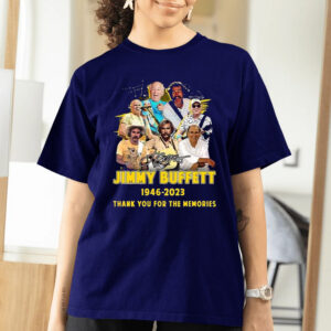 Thank You For The Memories Jimmy Buffett 1946-2023 T-Shirts