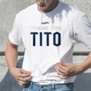 Thank You Tito Cleveland Guardians T-Shirt