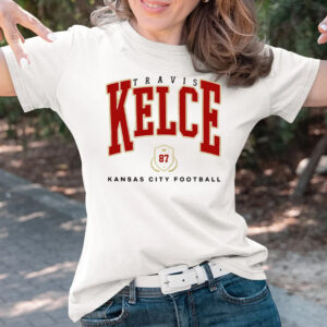 Travis Kelce 87 Kansas City Football T-Shirts