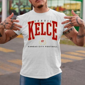 Travis Kelce 87 Kansas City Football T-Shirtt