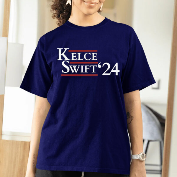 Travis Kelce Taylor Swift 24 Kansas City Chiefs T-Shirts