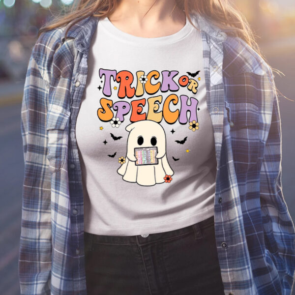 Trick Or Speech Halloween Shirt