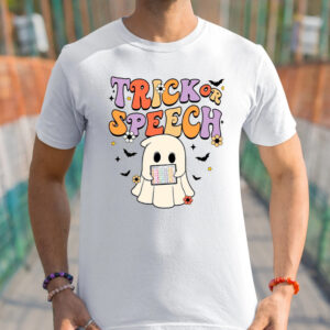 Trick Or Speech Halloween Shirts