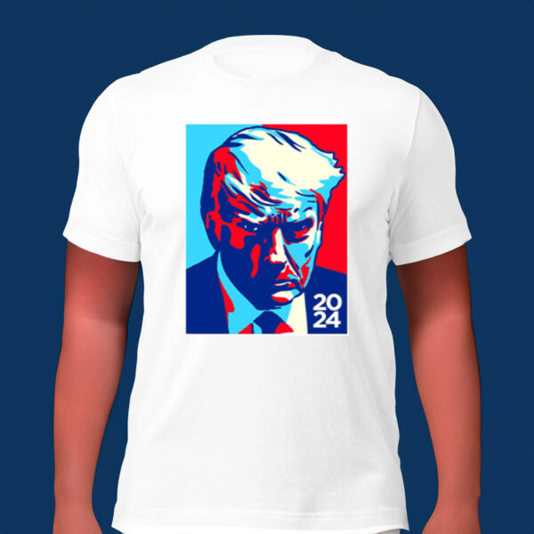 Trump 2024 Colorblock Black TShirt