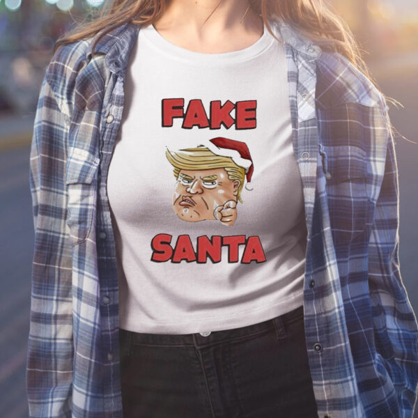 Trump Fake Santa Christmas Shirt