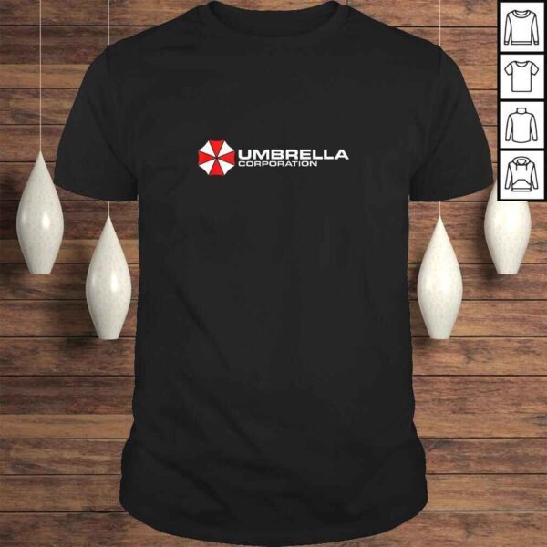 Umbrella Corporation Evil Zombie Company Logo Tee T-Shirt