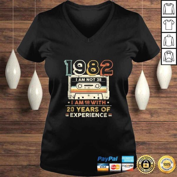 38 Year Old 38th birthday 1982 Tee T-Shirt - Image 2