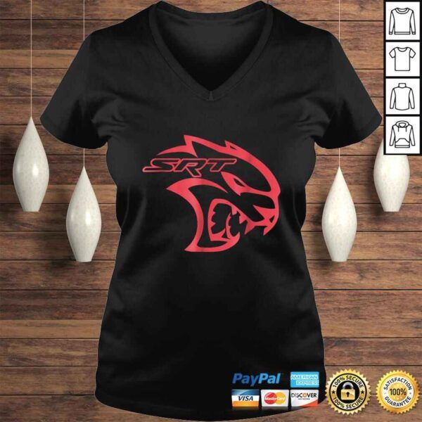 AWESOME SRT HELL CAT DODGE Shirt Red - Image 2