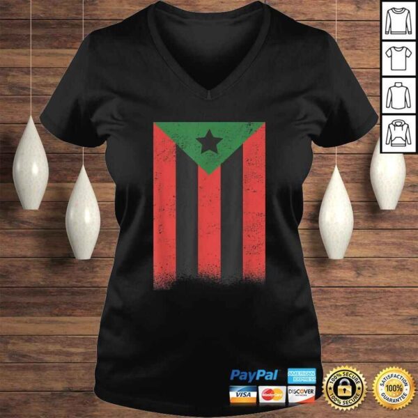 Afro Boricua Puerto Rico Africa Shirt - Image 2