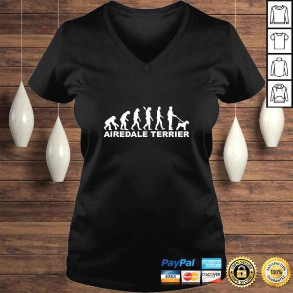 Airedale Terrier evolution TShirt - Image 2