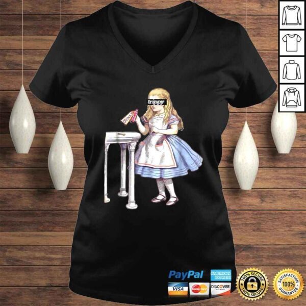 Alice In Wonderland  Drink Me Shirt Design - Image 2