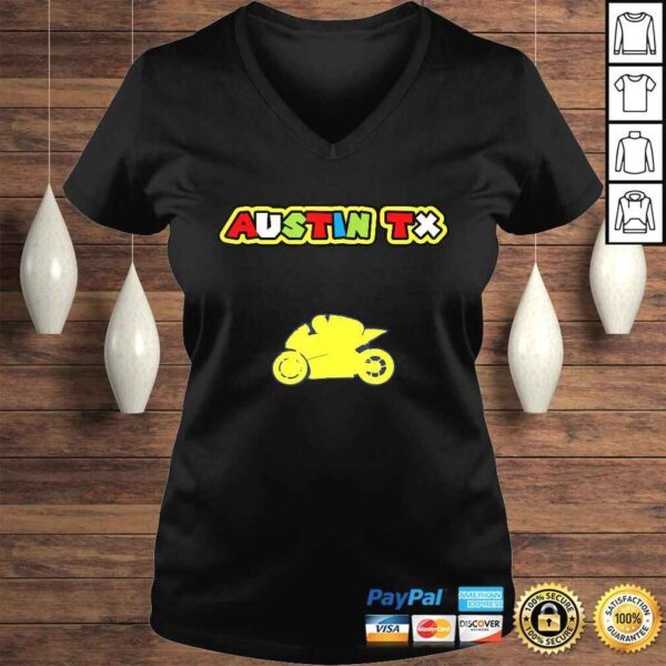 American Super Bike Shirt Moto GP Austin Texas Tee - Image 2