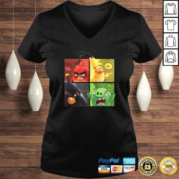 Angry Birds 2 Hero Colorblock Squares TShirt - Image 2