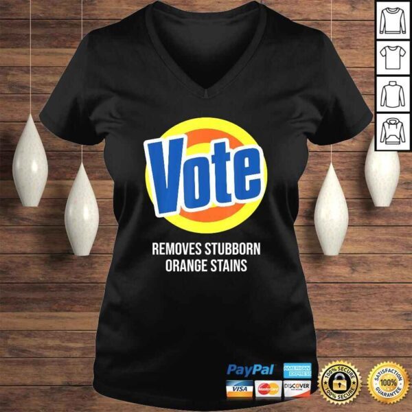 Anti Trump Vote Detergent Funny Political Tee Shirt - Image 2