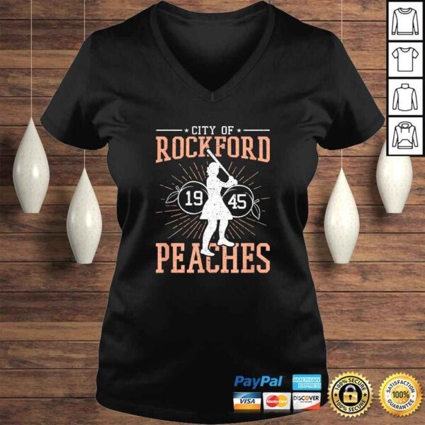 Baseball Shirt Rockford Peaches Shirt Feminist Graphic Tees - Image 2