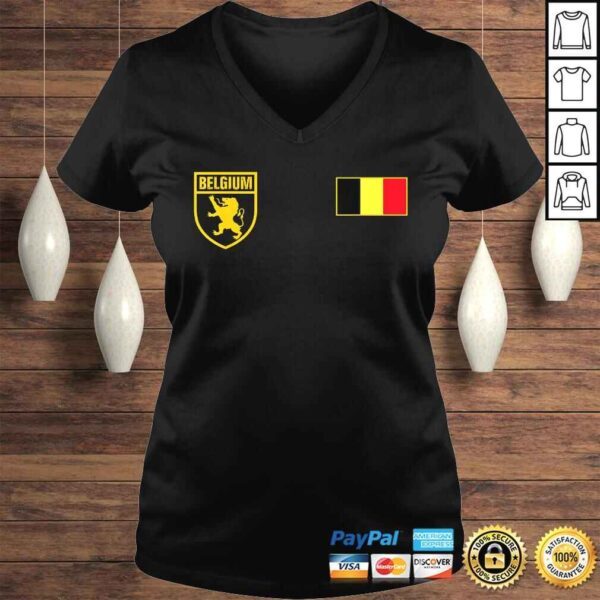 Belgian Belgium Football Soccer Jersey TShirt - Image 2