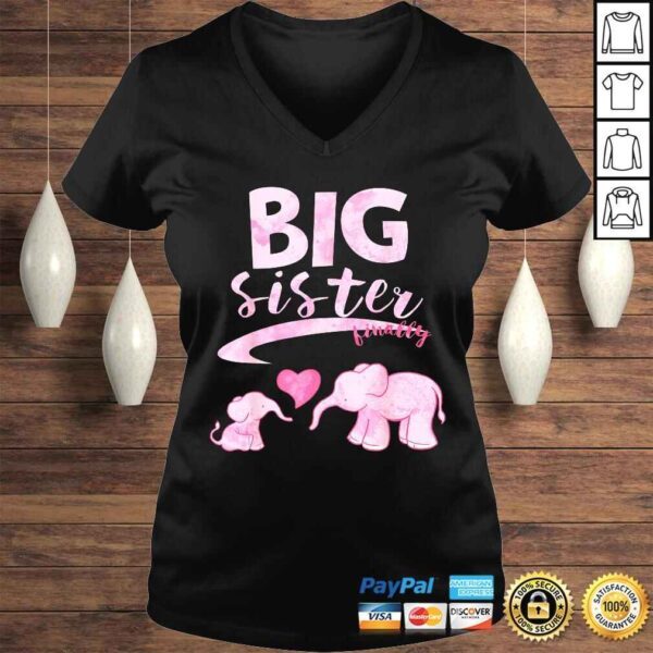 Big Sister Finally - Cool Promoted To Big Sister Tee Gift - Image 2