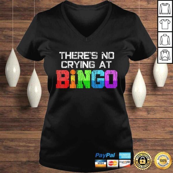 Bingo No Crying Bingo Player Casino Night Shirt - Image 2