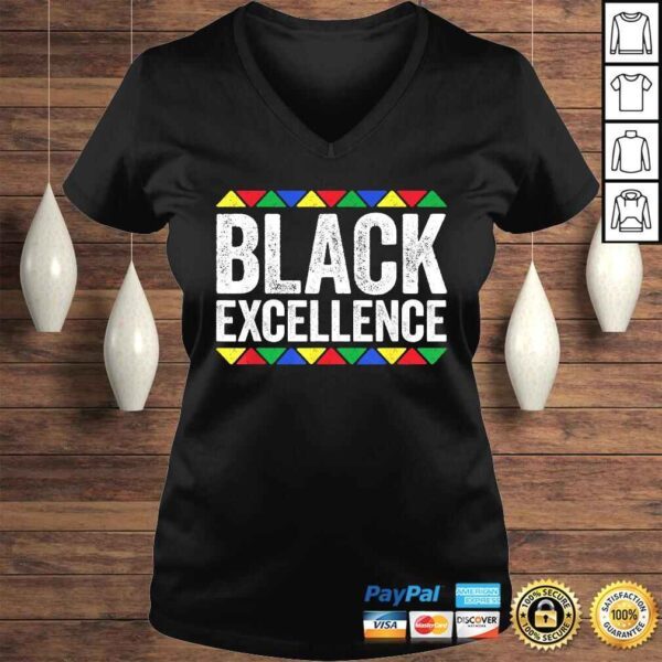 Black Excellence Shirt Black Pride V-Neck T-Shirt - Image 2