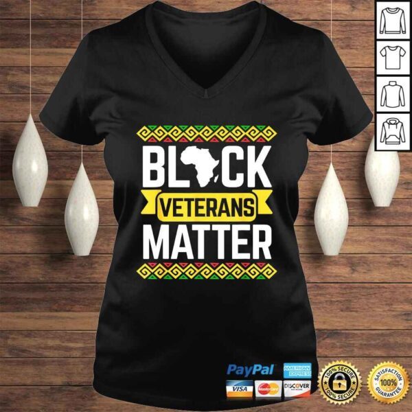 Black History Month Military Veteran Shirt Gift - Image 2