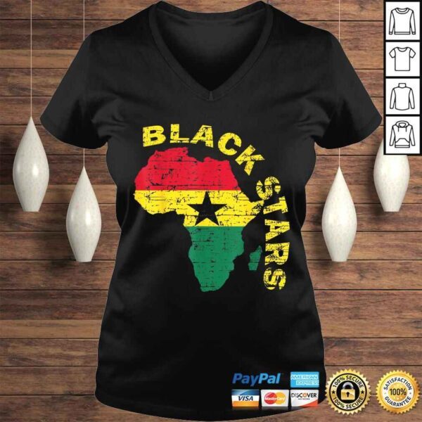 Blackstars of Ghana African soccer TShirt - Image 2