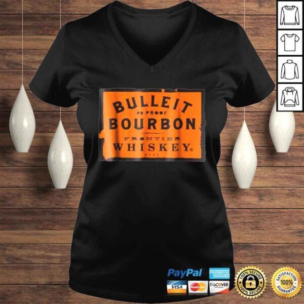 Bulleit Bourbon Frontier Whiskey Shirt wine - Image 2