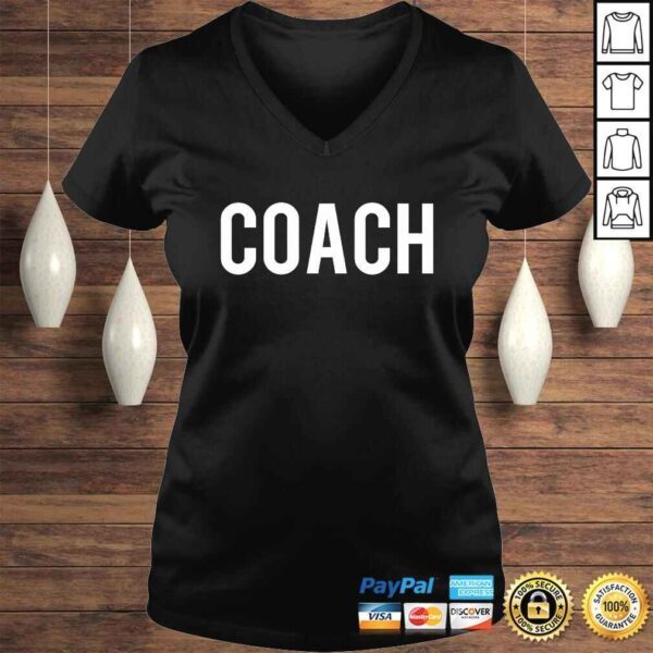 COACH Shirt - Shirt For Men & Women Coaches - Image 2