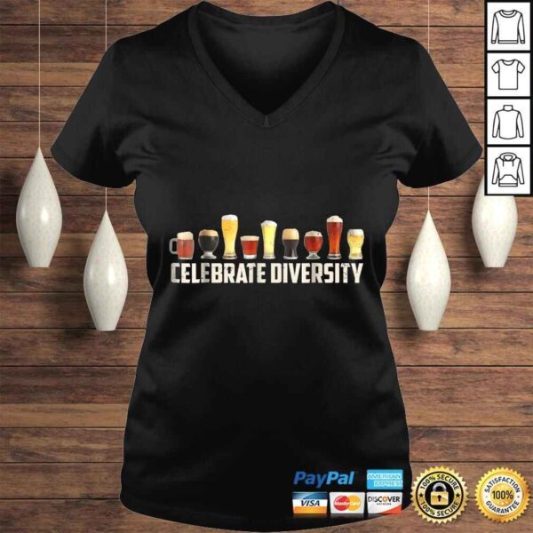 Celebrate Diversity Funny Shirt for Drinkers - Image 2