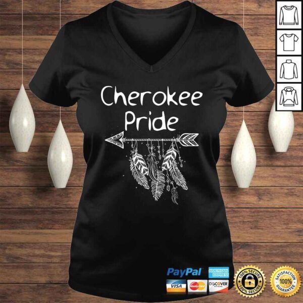 Cherokee Pride Native American Nice Gift Men Women Kids Tee T-Shirt - Image 2