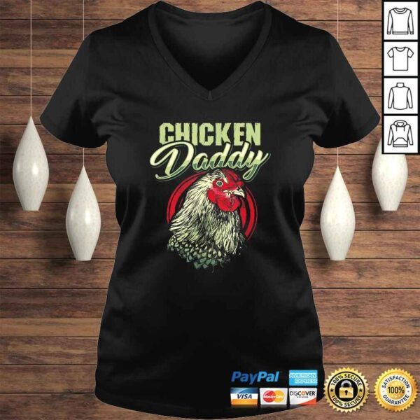 Chicken Daddy Shirt Chicken Dad Farmer Gift Poultry Farmer - Image 2