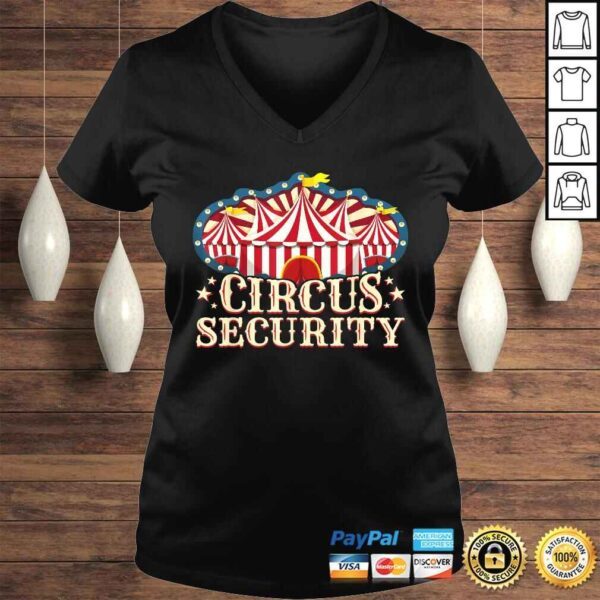 Circus Party Shirt - Circus Shirts - Circus Security Shirt - Image 2