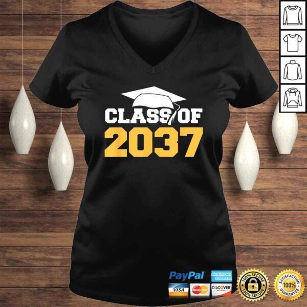 Class Of 2037 Graduation Kindergarten School T-shirt - Image 2