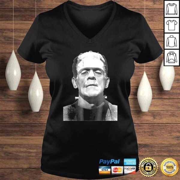 Classic Halloween Monster Horror Movie Frankenstein Monster TShirt Gift - Image 2