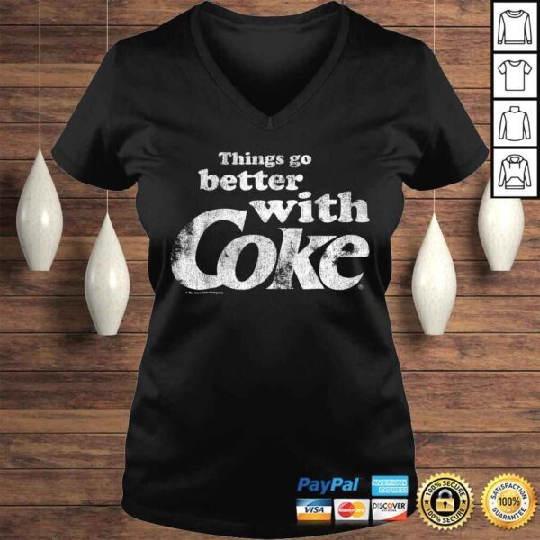 Coca-Cola Better With Coke Vintage Graphic TShirt Gift - Image 2