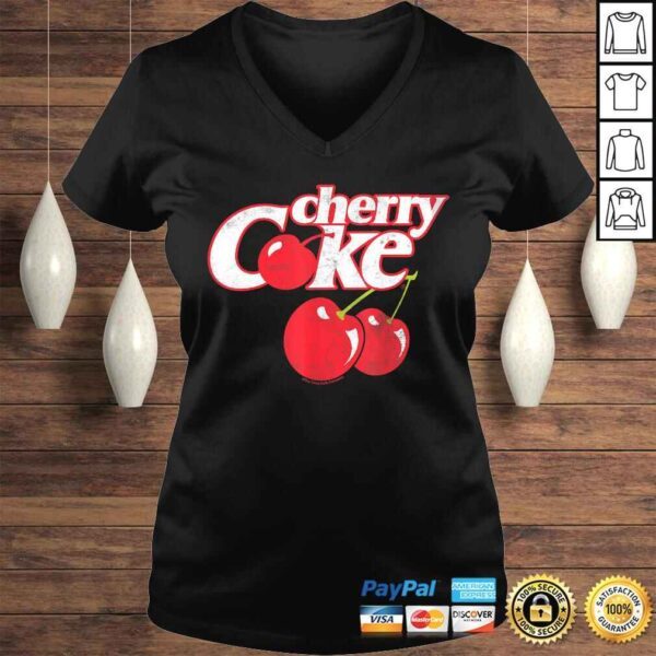 Coca-Cola Cherry Coke Logo Tee T-Shirt - Image 2