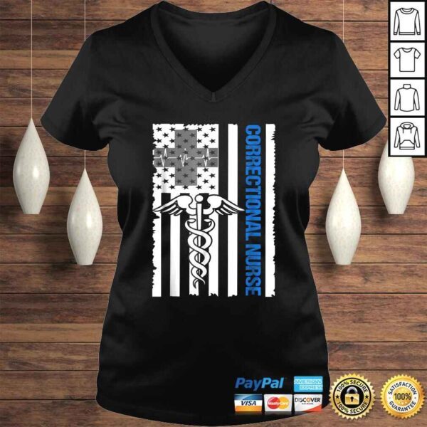 Correctional Nurse Tee T-Shirt - Image 2