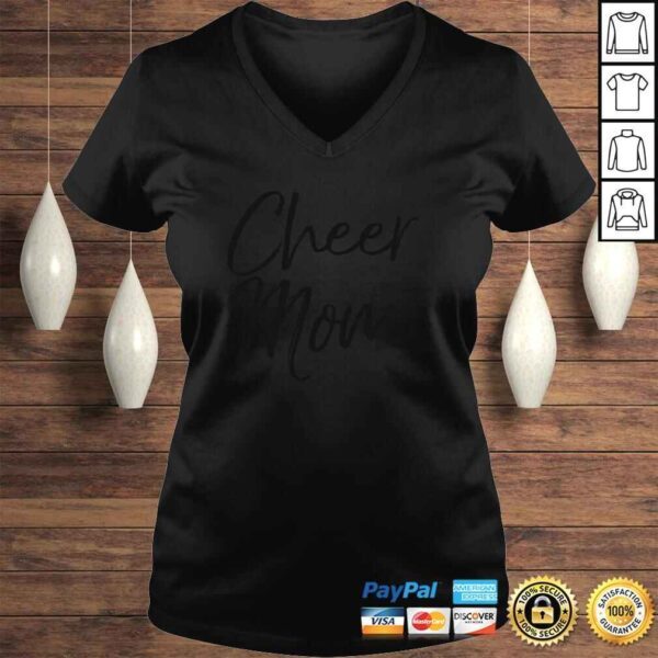 Cute Cheerleader Mother Apparel Gift for Women Cheer Mom Pullover Hoodie - Image 2