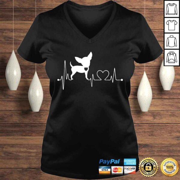 Cute Chihuahua Dog HeartbeaShirt for men women kids TShirt - Image 2