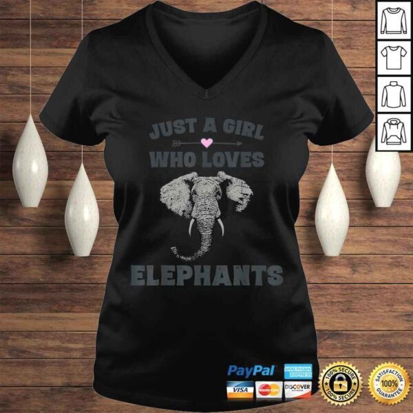 Cute Elephant Gifts for Teen Girls Tee Shirt - Image 2