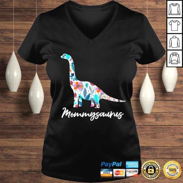 Cute Mommysaurus Dinosaur Shirt Mothers day Gift Idea - Image 2