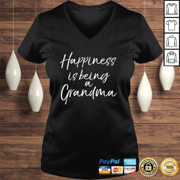 Cute Mother's Day Gift Women's Happiness is Being a Grandma Pullover Hoodie - Image 2