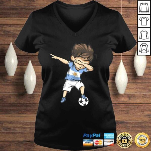 Dabbing Soccer Argentina Jersey Shirt - Argentinian Football - Image 2